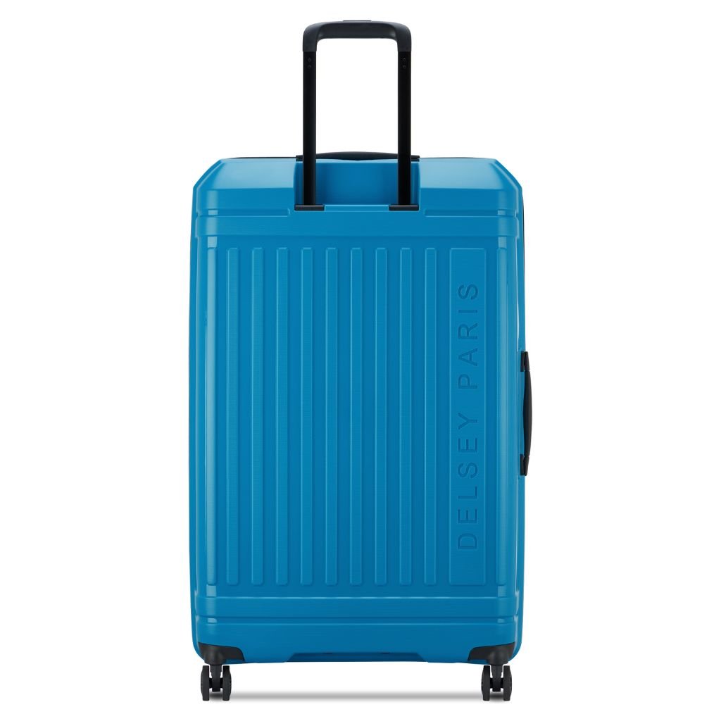 Delsey Lutece SE Lightweight EXP 3.6KG X Large Suitcase - Blue - Love Luggage