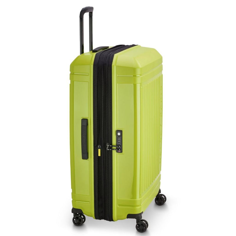 Delsey Lutece SE Lightweight EXP 3.6KG X Large Suitcase - Green - Love Luggage