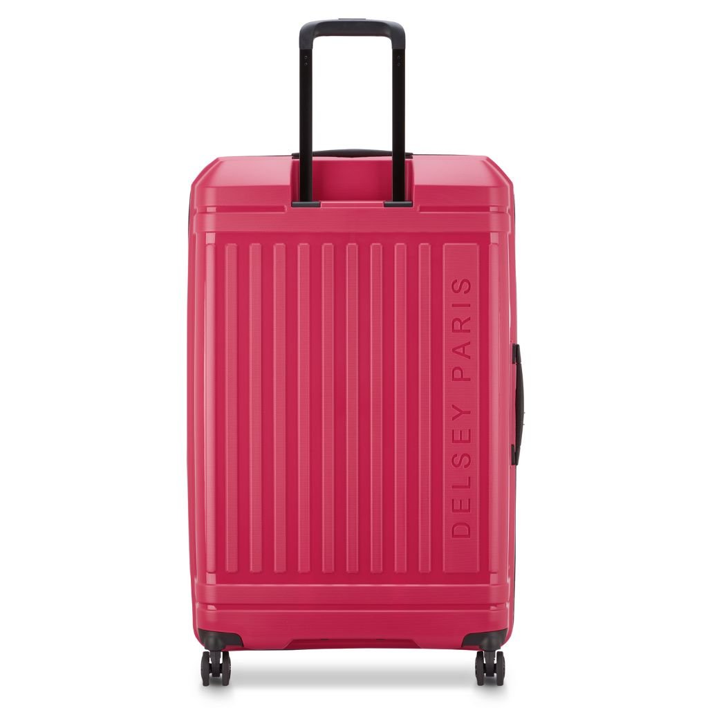 Delsey Lutece SE Lightweight EXP 3.6KG X Large Suitcase - Red - Love Luggage