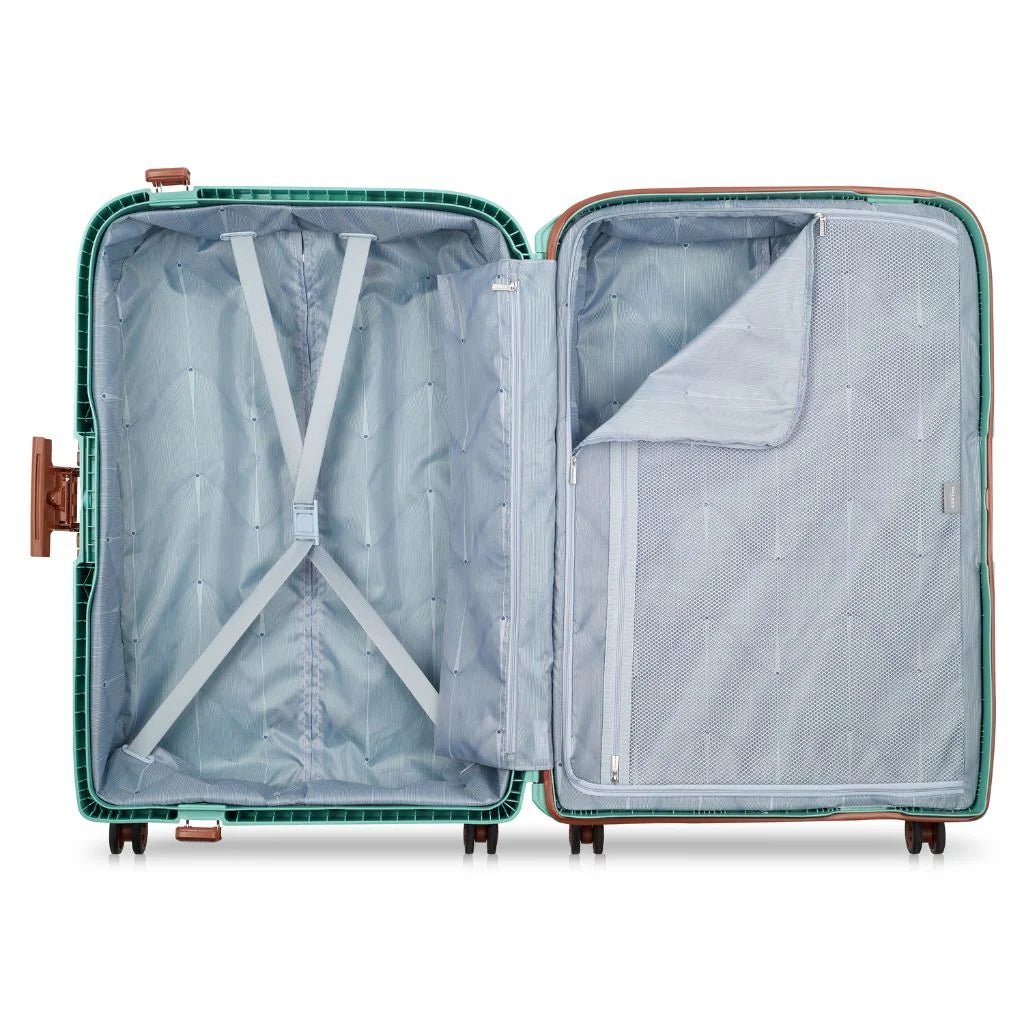 Delsey Moncey 2 PC Hardsided Luggage Duo - Almond - Love Luggage