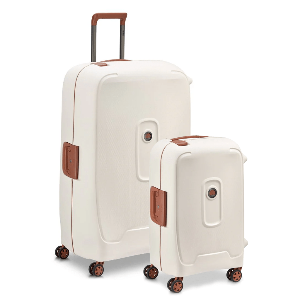 Delsey Moncey 2 PC Hardsided Luggage Duo - Angora - Love Luggage