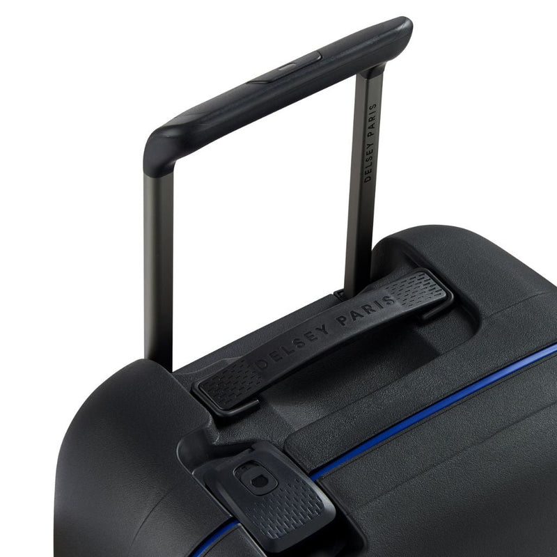 Delsey Moncey MR 55cm Carry On Hardsided Luggage Black - Love Luggage