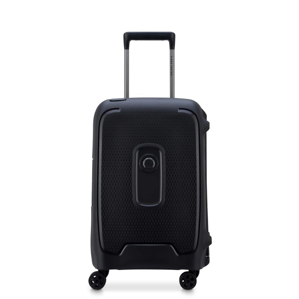 Delsey Moncey MR 55cm Carry On Hardsided Luggage Black - Love Luggage