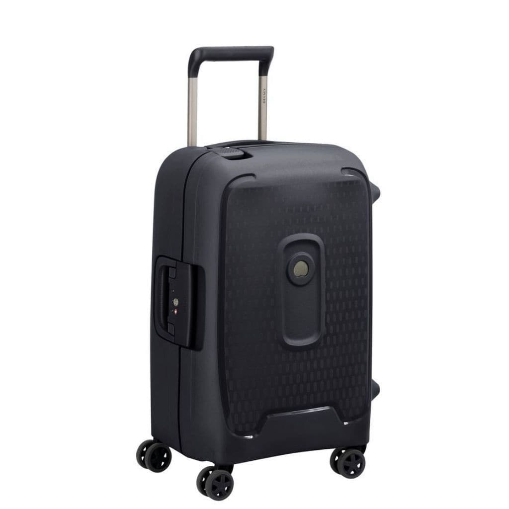 Delsey Moncey MR 55cm Carry On Hardsided Luggage Black - Love Luggage