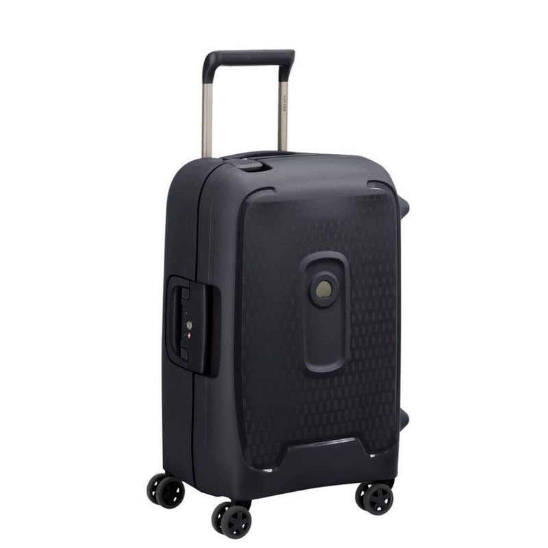 Delsey Moncey MR 55cm Carry On Hardsided Luggage Black - Love Luggage