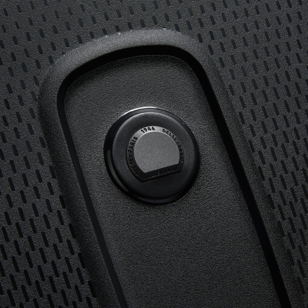 Delsey Moncey MR 55cm Carry On Hardsided Luggage Black - Love Luggage