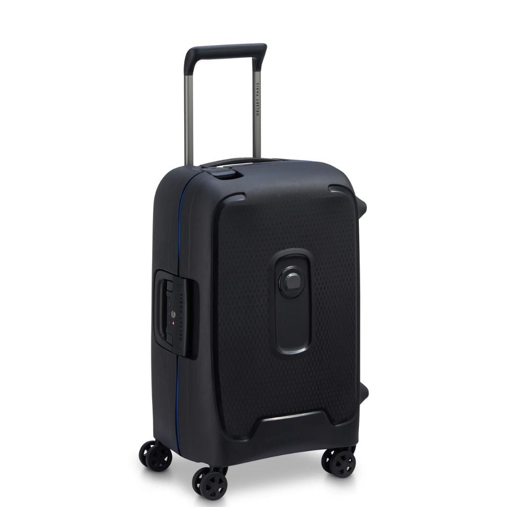 Delsey Moncey MR 55cm Carry On Hardsided Luggage Black - Love Luggage