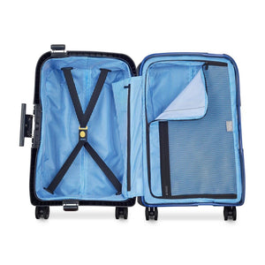 Delsey Moncey MR 55cm Carry On Hardsided Luggage Black - Love Luggage