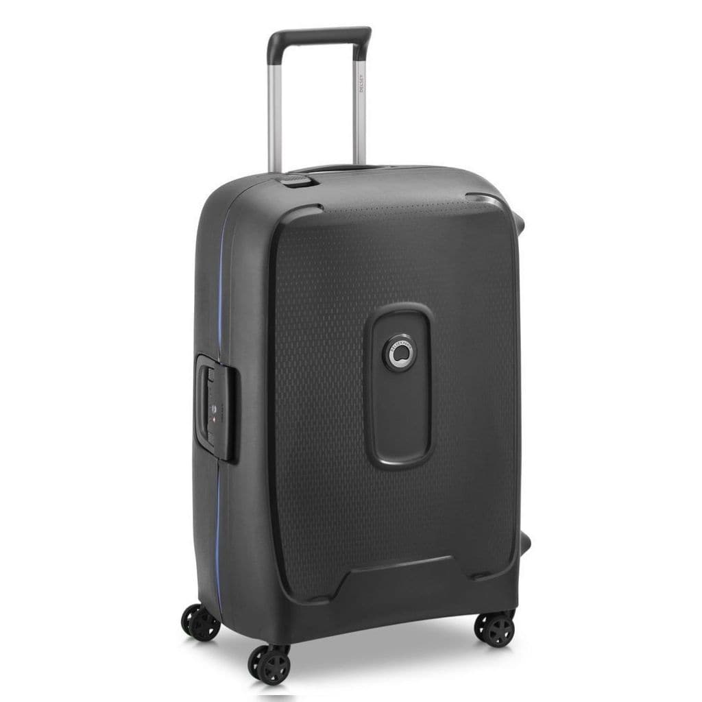 Delsey Moncey MR 70cm Medium Hardsided Luggage Black - Love Luggage