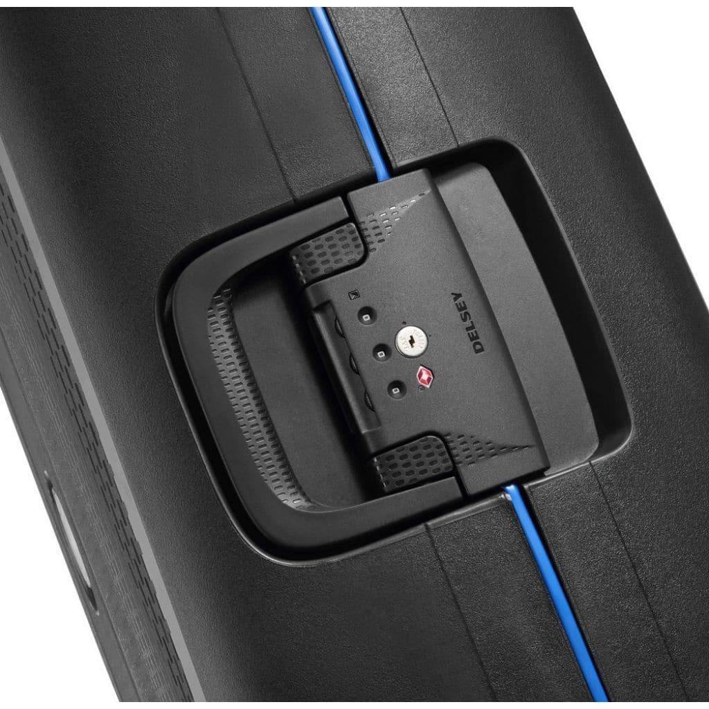 Delsey Moncey MR 70cm Medium Hardsided Luggage Black - Love Luggage