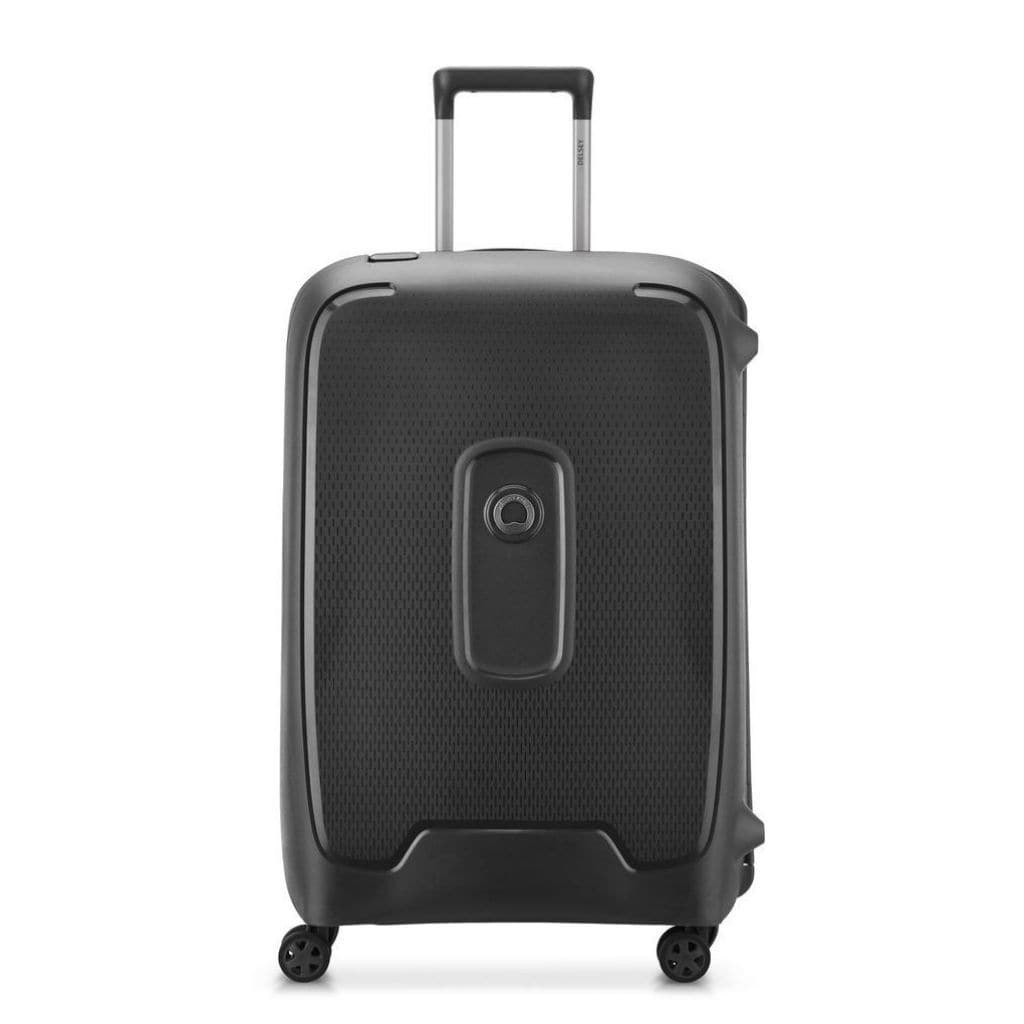Delsey Moncey MR 70cm Medium Hardsided Luggage Black - Love Luggage
