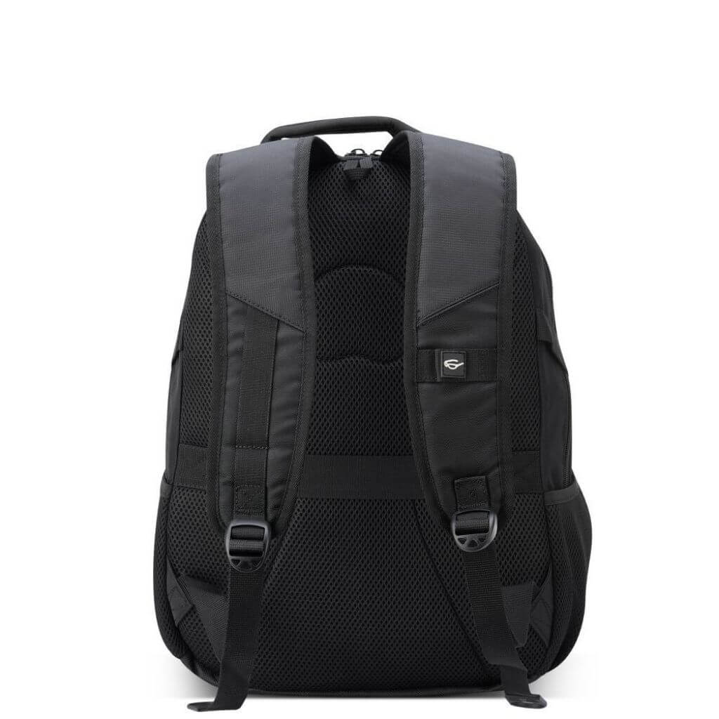 Delsey Navigator 2c 15.6" Laptop Backpack - Black - Love Luggage