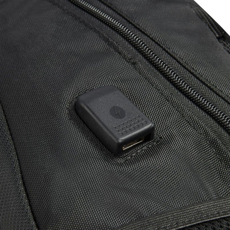 Delsey Navigator 2c 15.6" Laptop Backpack - Black - Love Luggage
