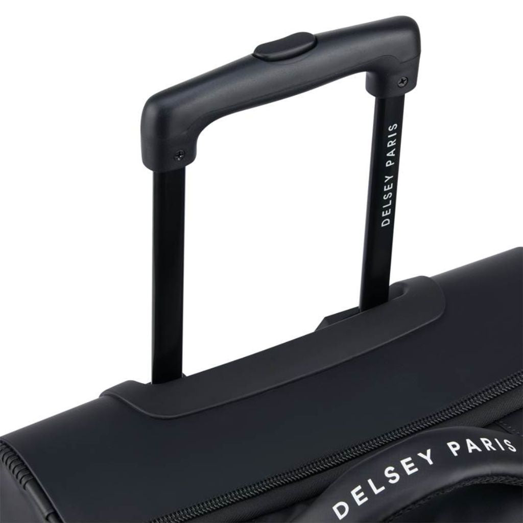 Delsey Raspail Trolley Duffle 55cm Luggage - Black - Love Luggage