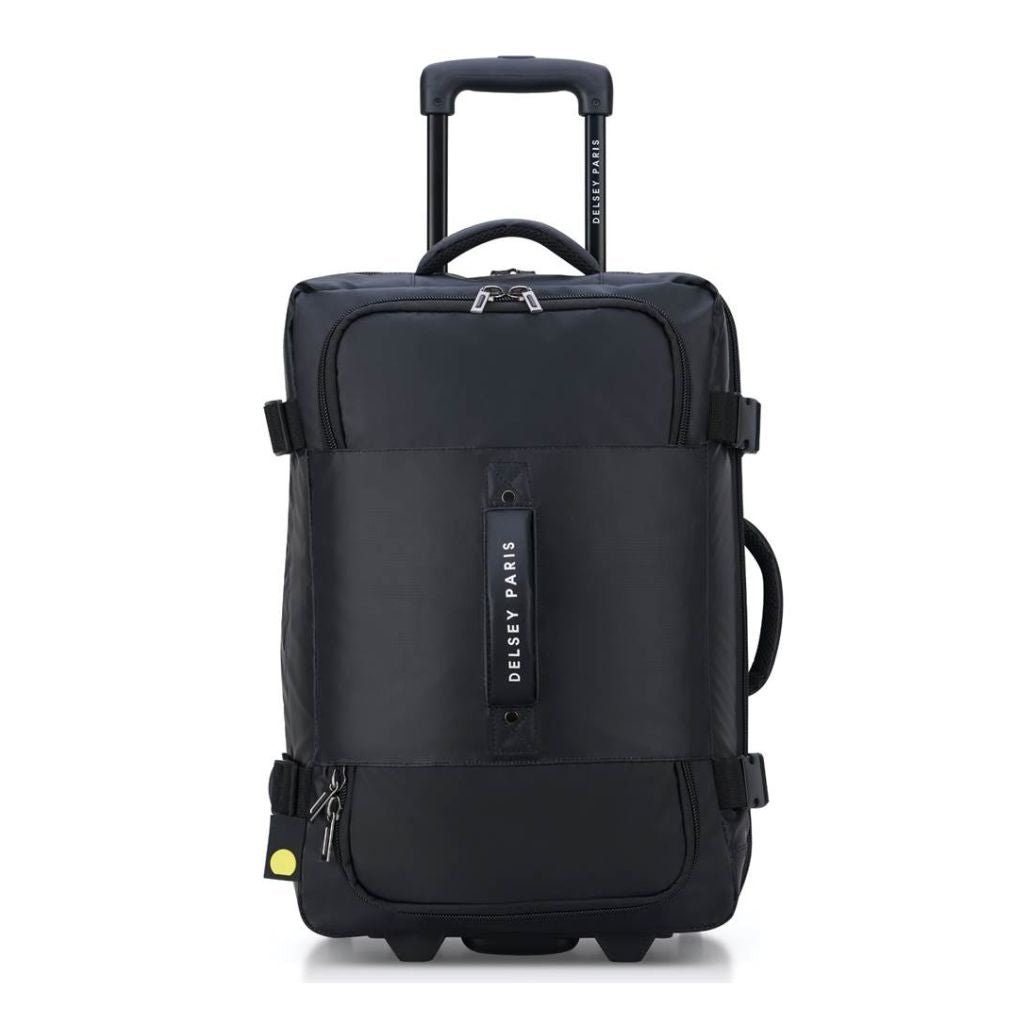 Delsey Raspail Trolley Duffle 55cm Luggage - Black - Love Luggage