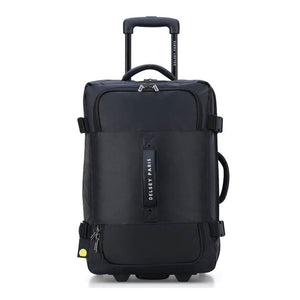 Delsey Raspail Trolley Duffle 55cm Luggage - Black - Love Luggage