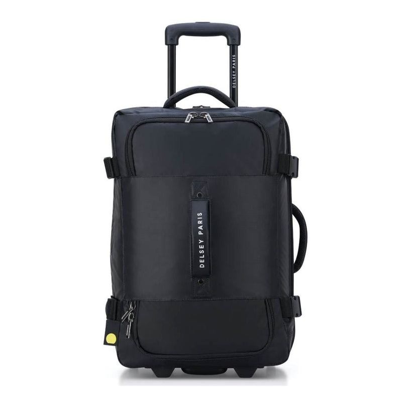 Delsey Raspail Trolley Duffle 55cm Luggage - Black - Love Luggage