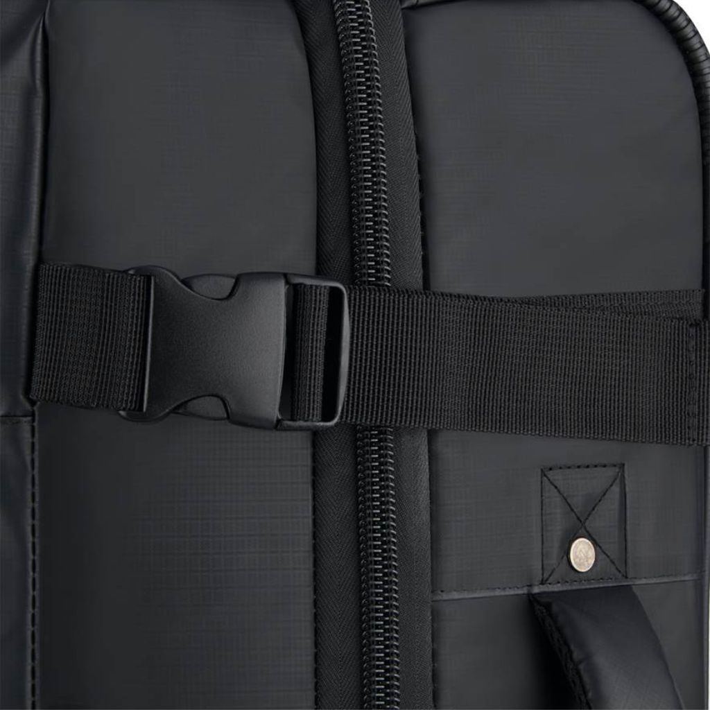 Delsey Raspail Trolley Duffle 55cm Luggage - Black - Love Luggage