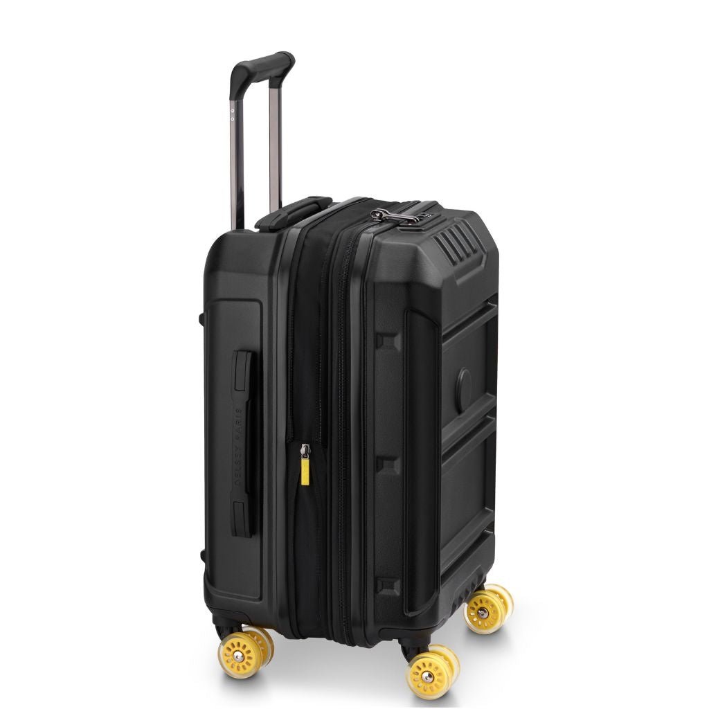 Delsey Rempart 2.0 55cm Carry On Luggage - Black - Love Luggage