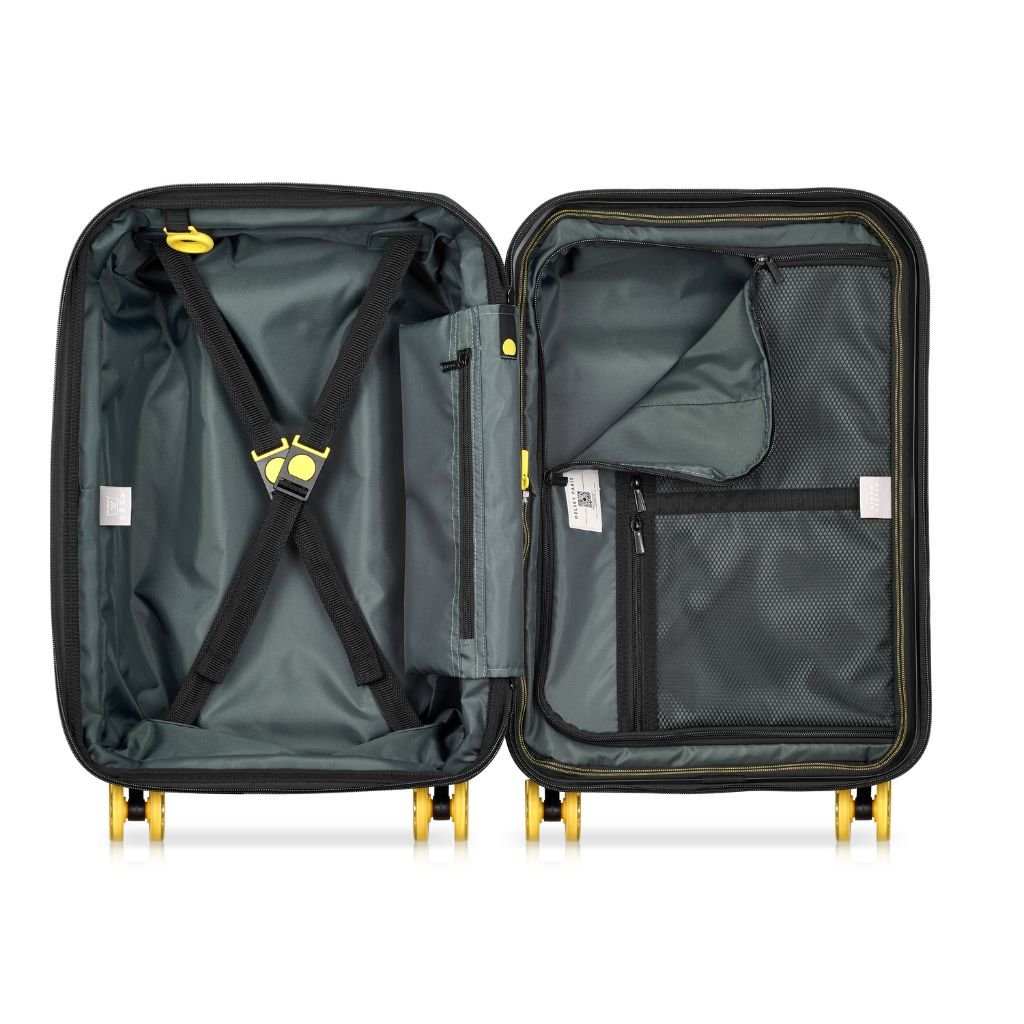 Delsey Rempart 2.0 55cm Carry On Luggage - Black - Love Luggage