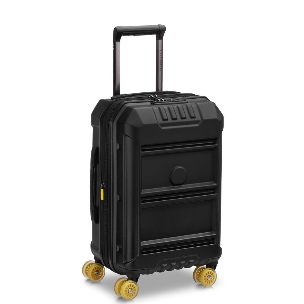 Delsey Rempart 2.0 55cm Carry On Luggage - Black - Love Luggage