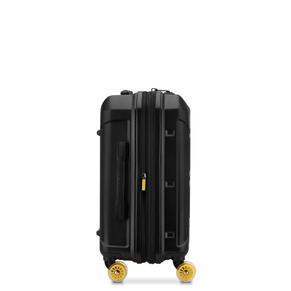 Delsey Rempart 2.0 55cm Carry On Luggage - Black - Love Luggage