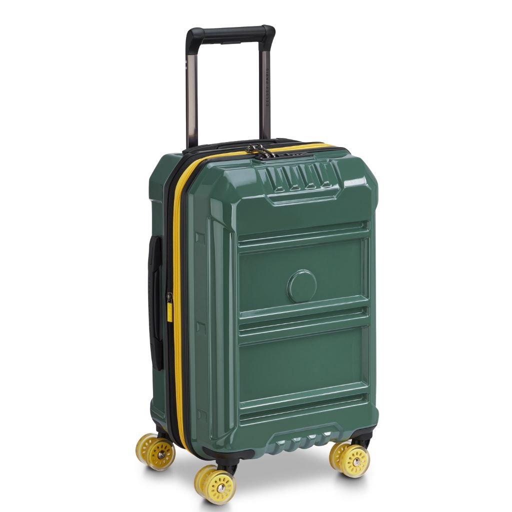 Delsey Rempart 2.0 55cm Carry On Luggage - Green - Love Luggage