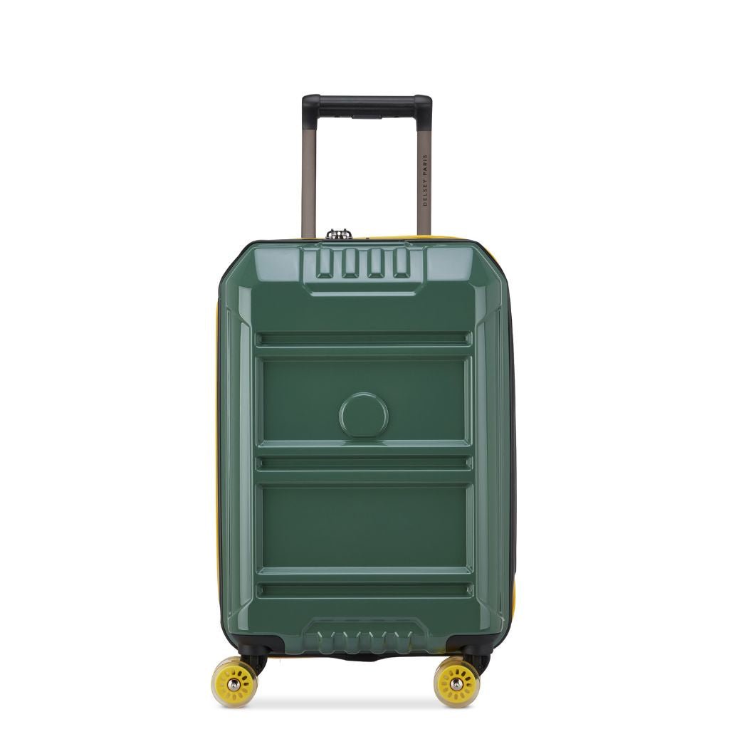 Delsey Rempart 2.0 55cm Carry On Luggage - Green - Love Luggage