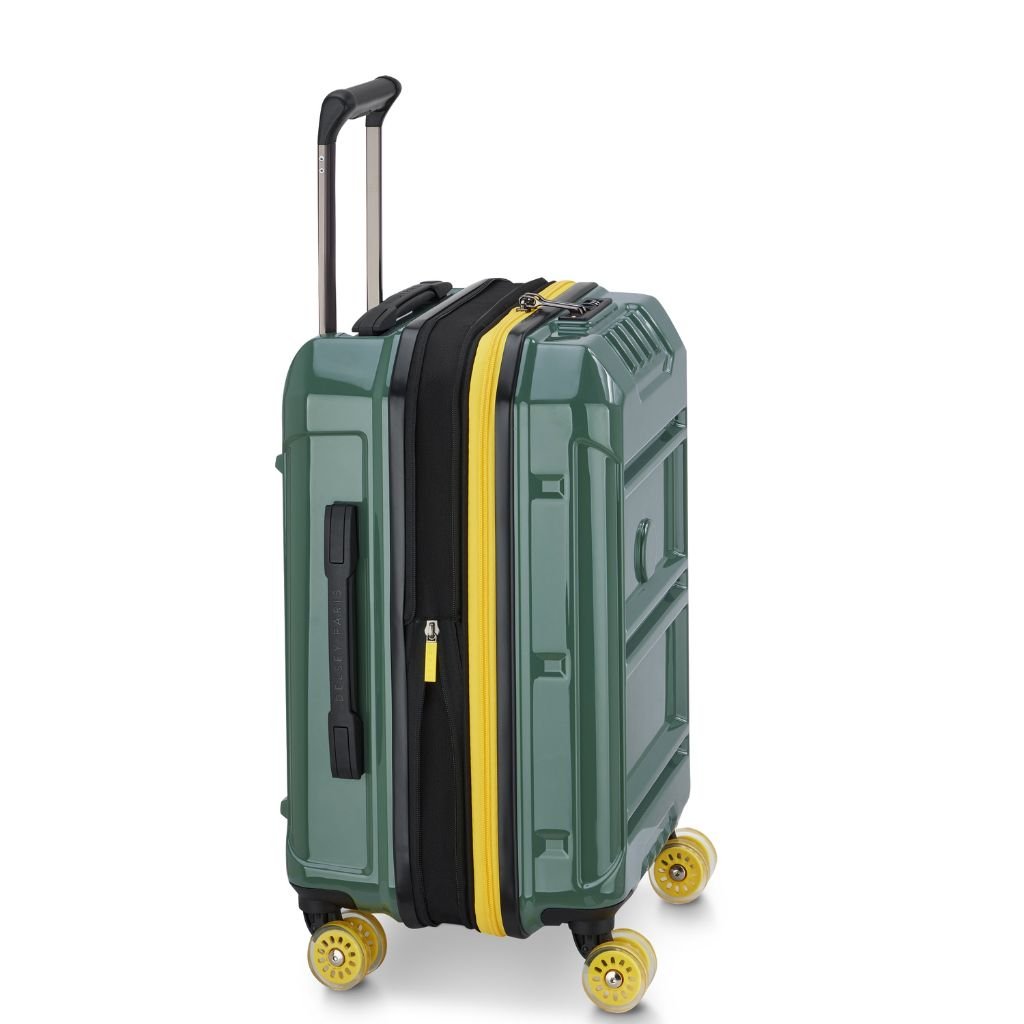 Delsey Rempart 2.0 55cm Carry On Luggage - Green - Love Luggage