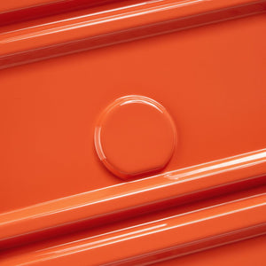 Delsey Rempart 2.0 55cm Carry On Luggage - Orange - Love Luggage