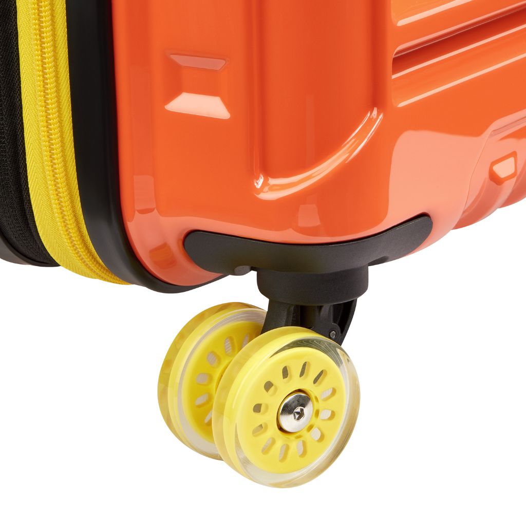 Delsey Rempart 2.0 55cm Carry On Luggage - Orange - Love Luggage