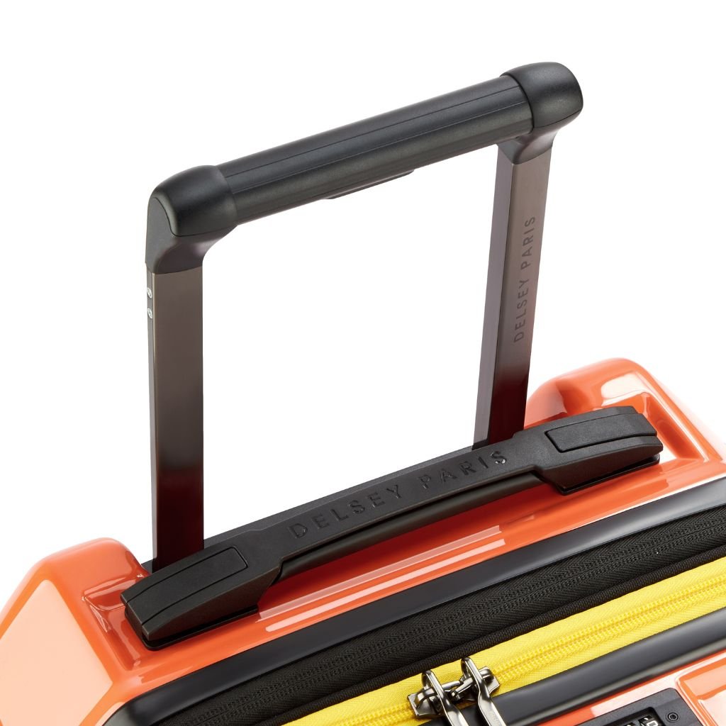 Delsey Rempart 2.0 55cm Carry On Luggage - Orange - Love Luggage