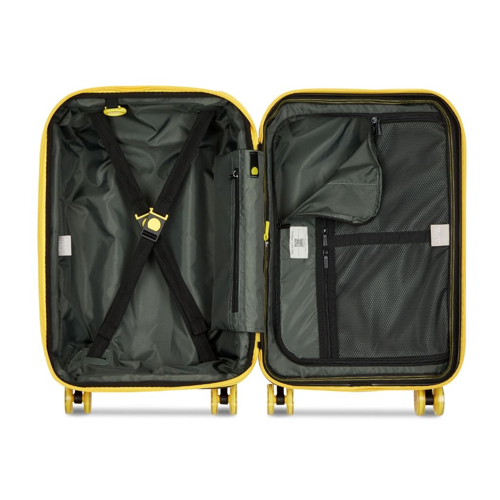 Delsey Rempart 2.0 55cm Carry On Luggage - Orange - Love Luggage