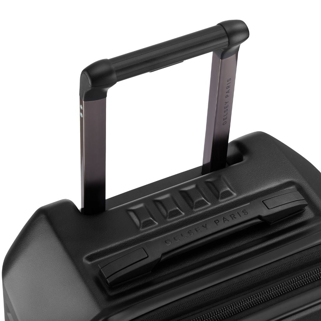 Delsey Rempart 2.0 73cm Medium Luggage - Black - Love Luggage