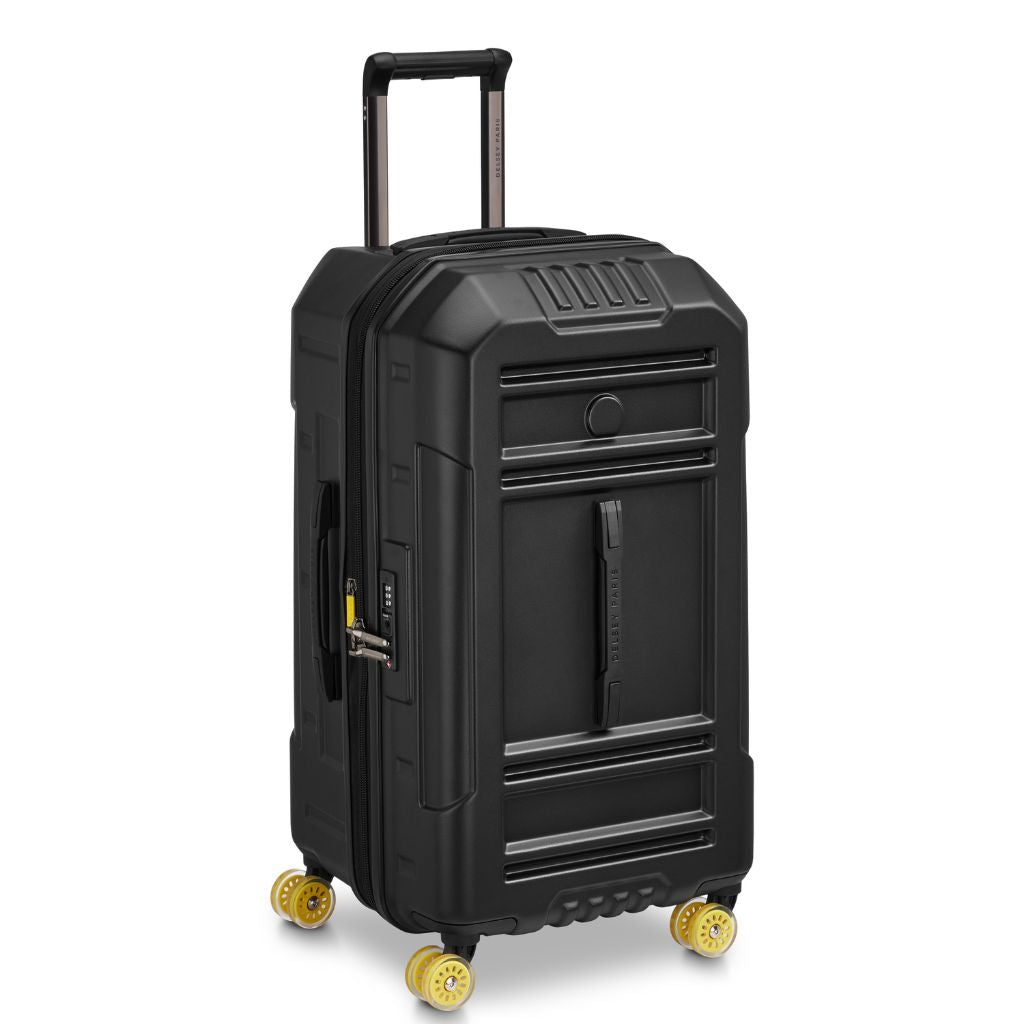 Delsey Rempart 2.0 73cm Medium Luggage - Black - Love Luggage