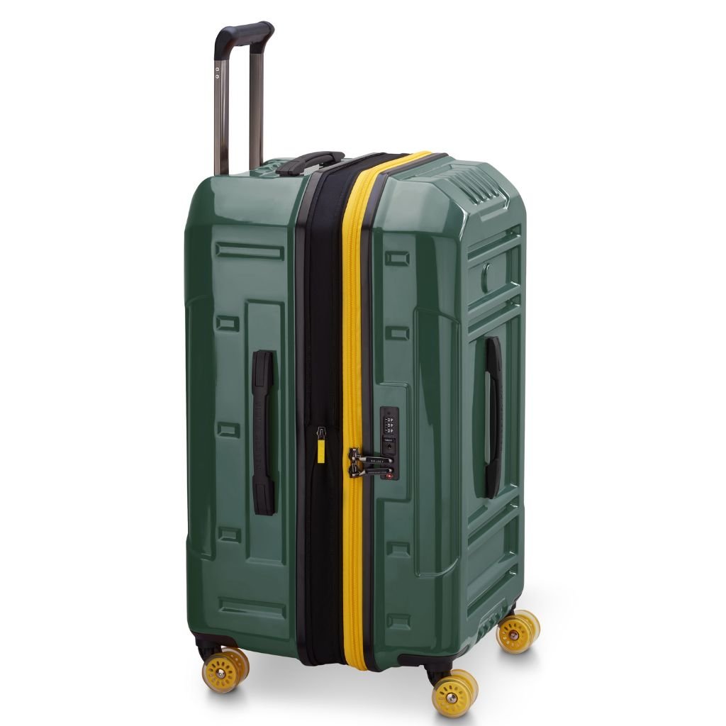 Delsey Rempart 2.0 73cm Medium Luggage - Green - Love Luggage