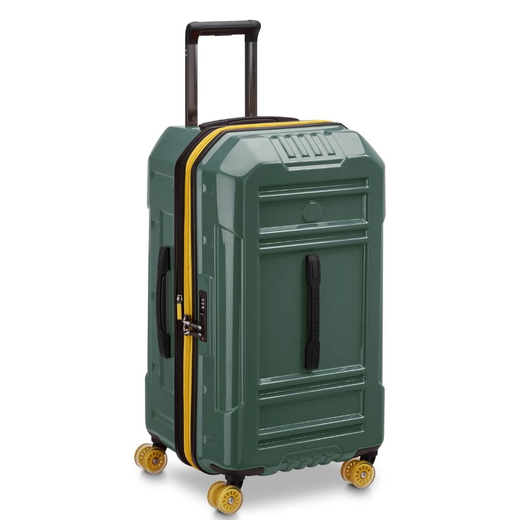 Delsey Rempart 2.0 73cm Medium Luggage - Green - Love Luggage