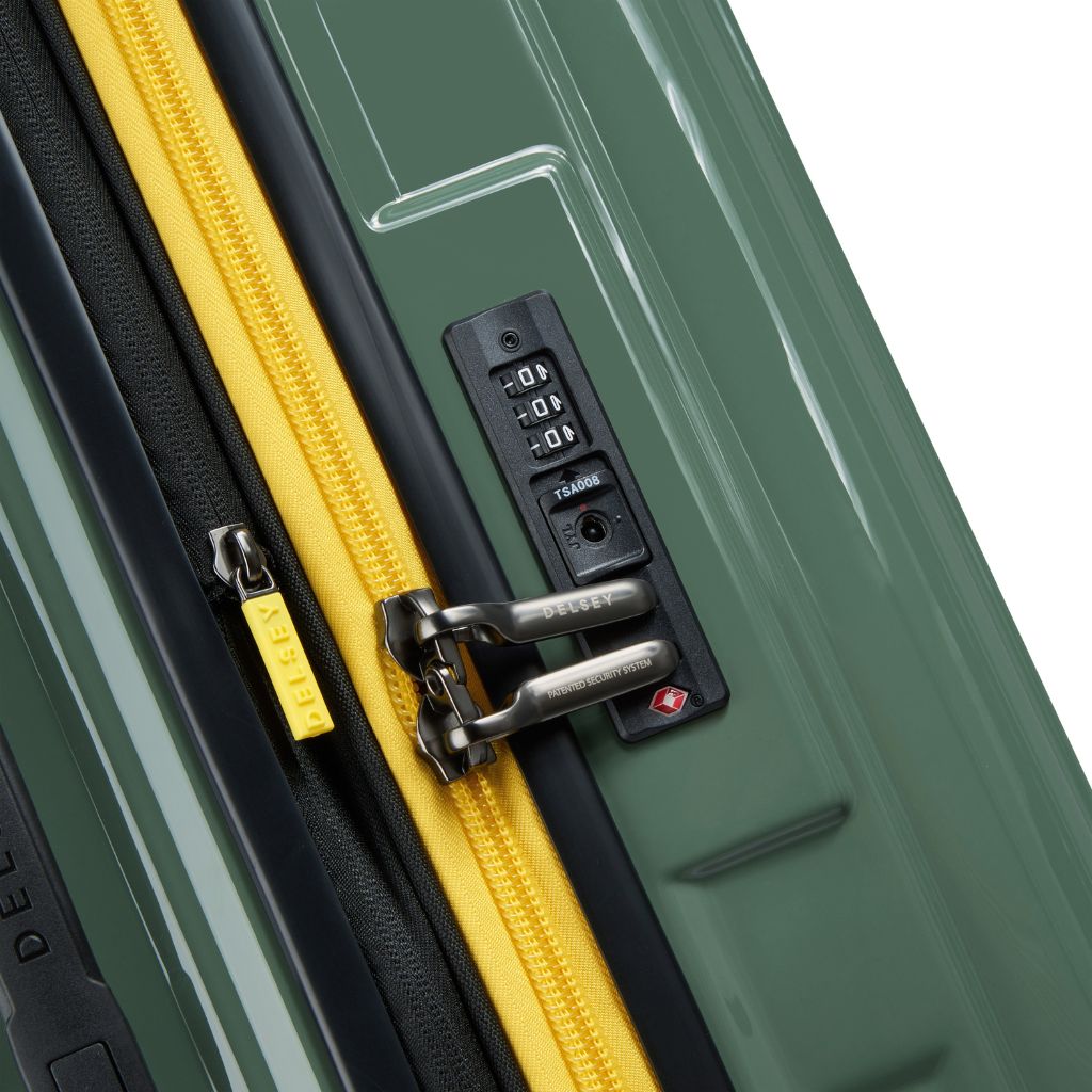 Delsey Rempart 2.0 73cm Medium Luggage - Green - Love Luggage
