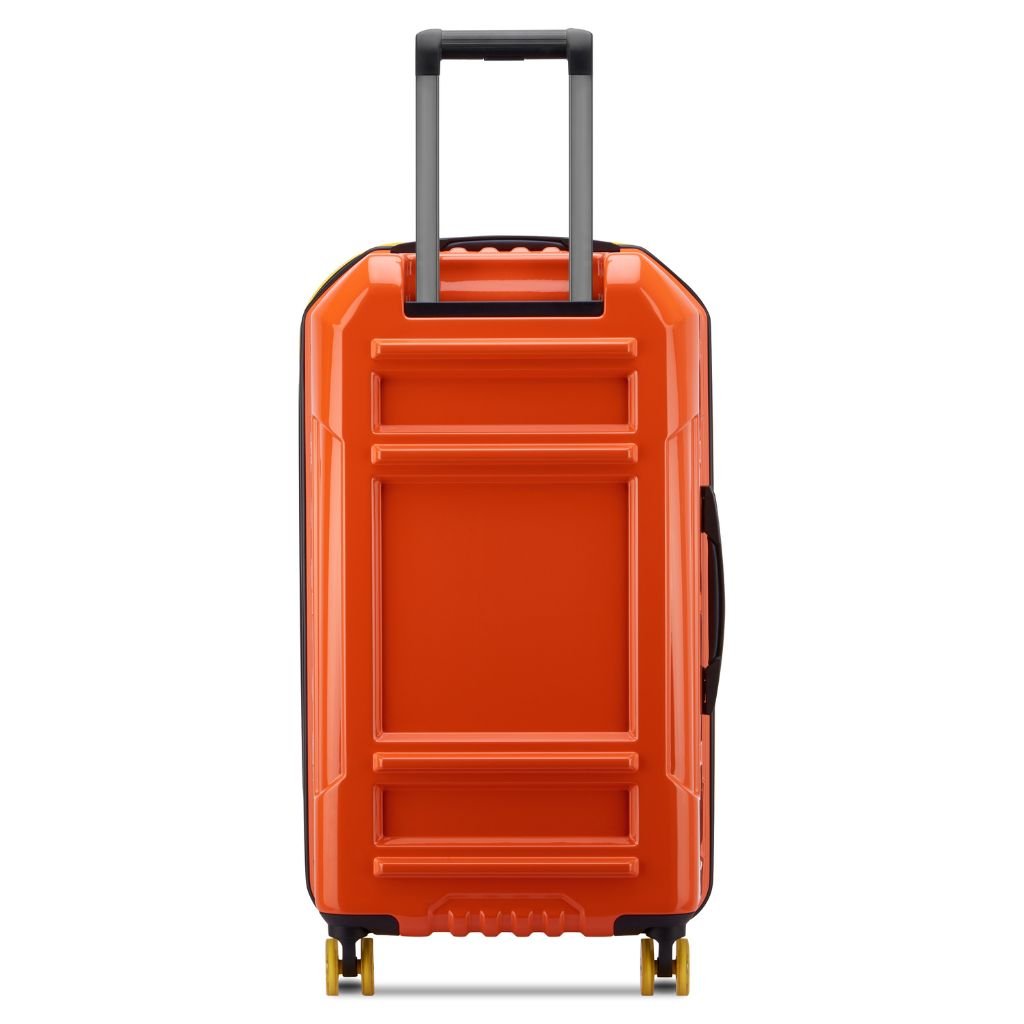 Delsey Rempart 2.0 73cm Medium Luggage - Orange - Love Luggage