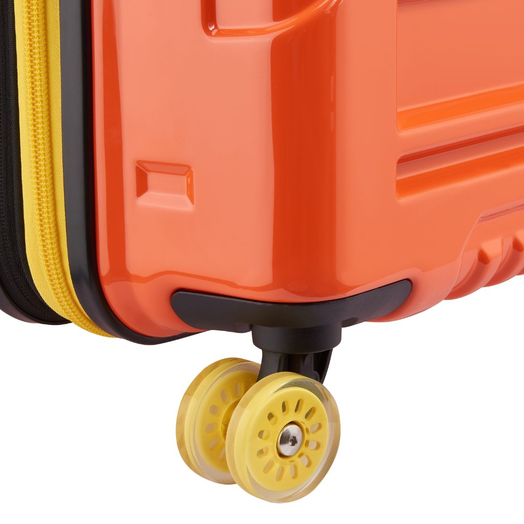 Delsey Rempart 2.0 73cm Medium Luggage - Orange - Love Luggage