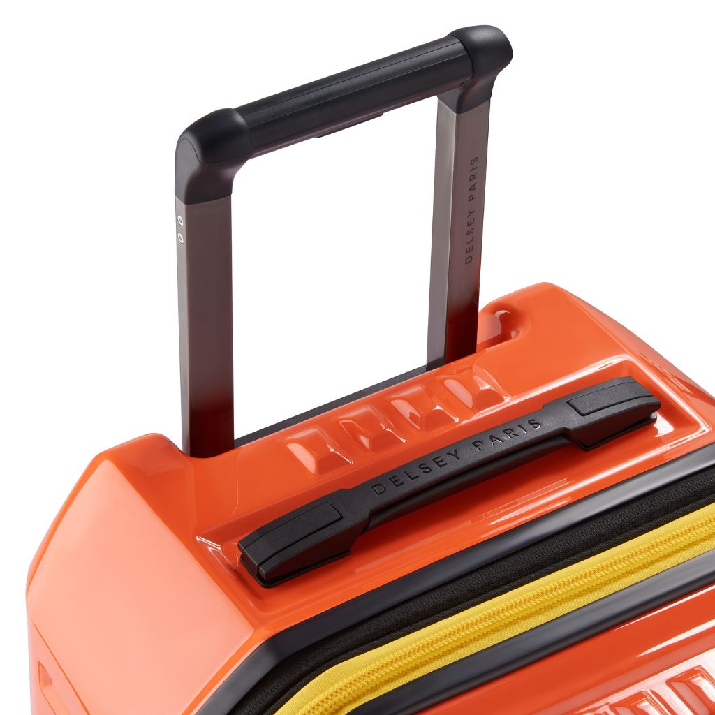 Delsey Rempart 2.0 73cm Medium Luggage - Orange - Love Luggage