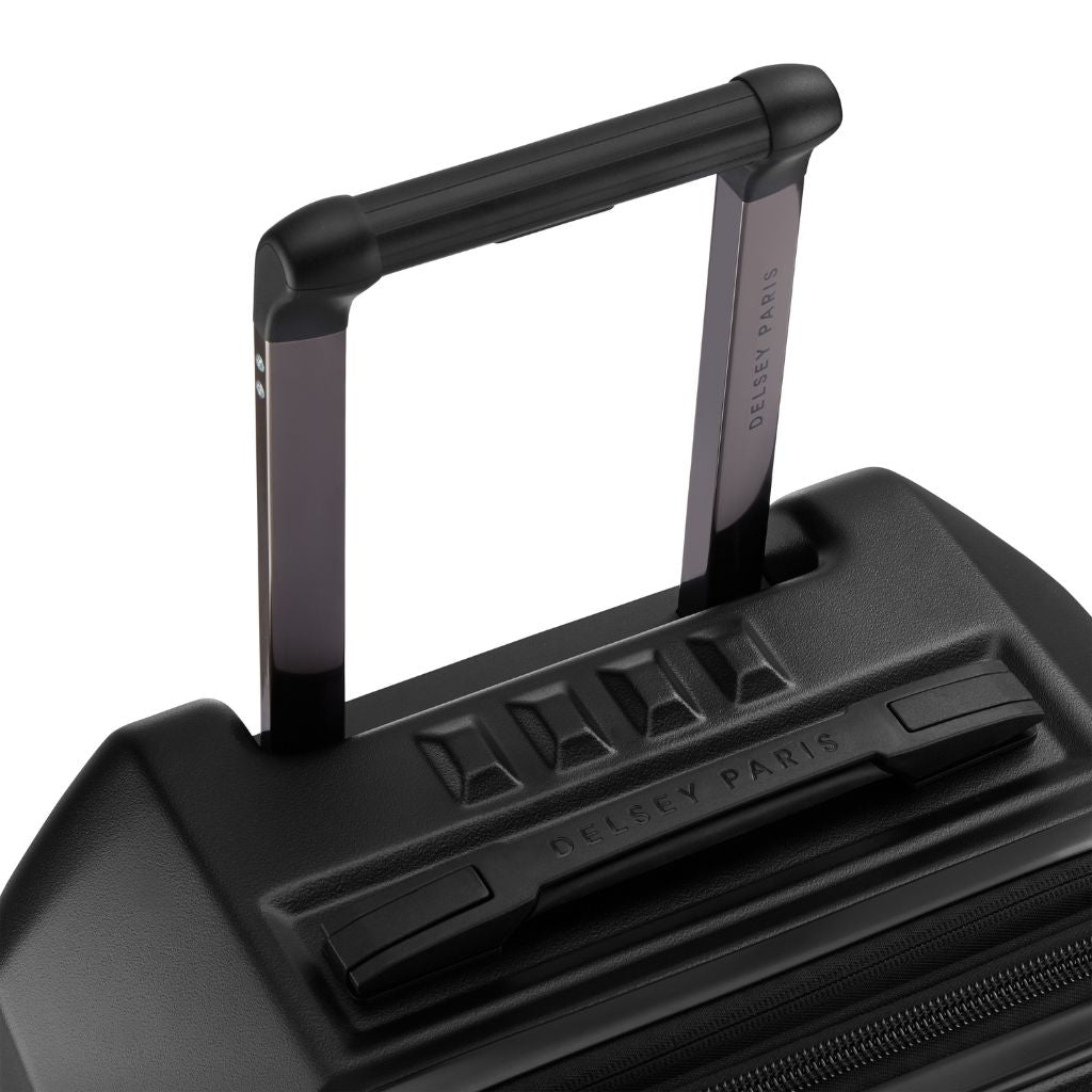Delsey Rempart 2.0 80cm Large Luggage - Black - Love Luggage