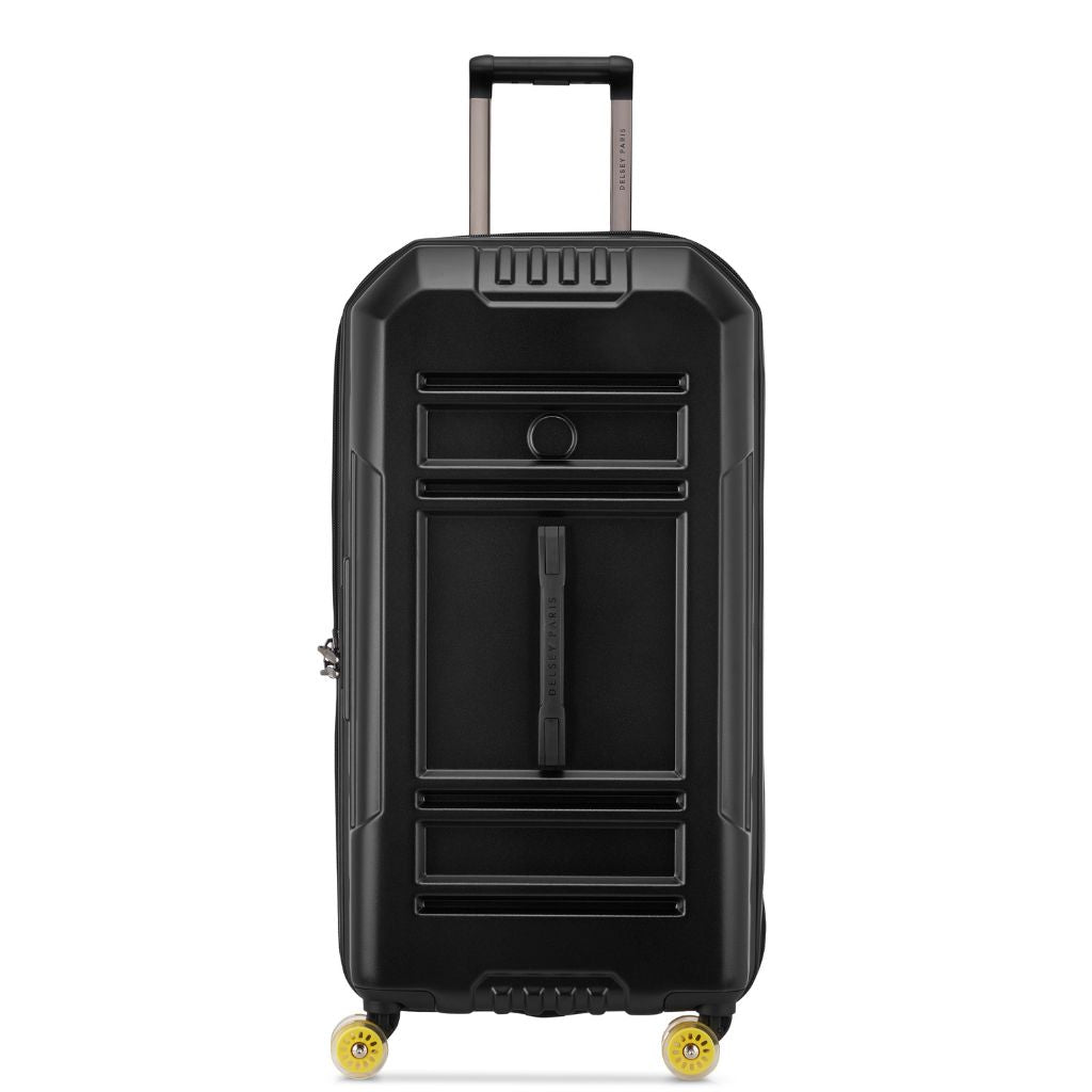 Delsey Rempart 2.0 80cm Large Luggage - Black - Love Luggage