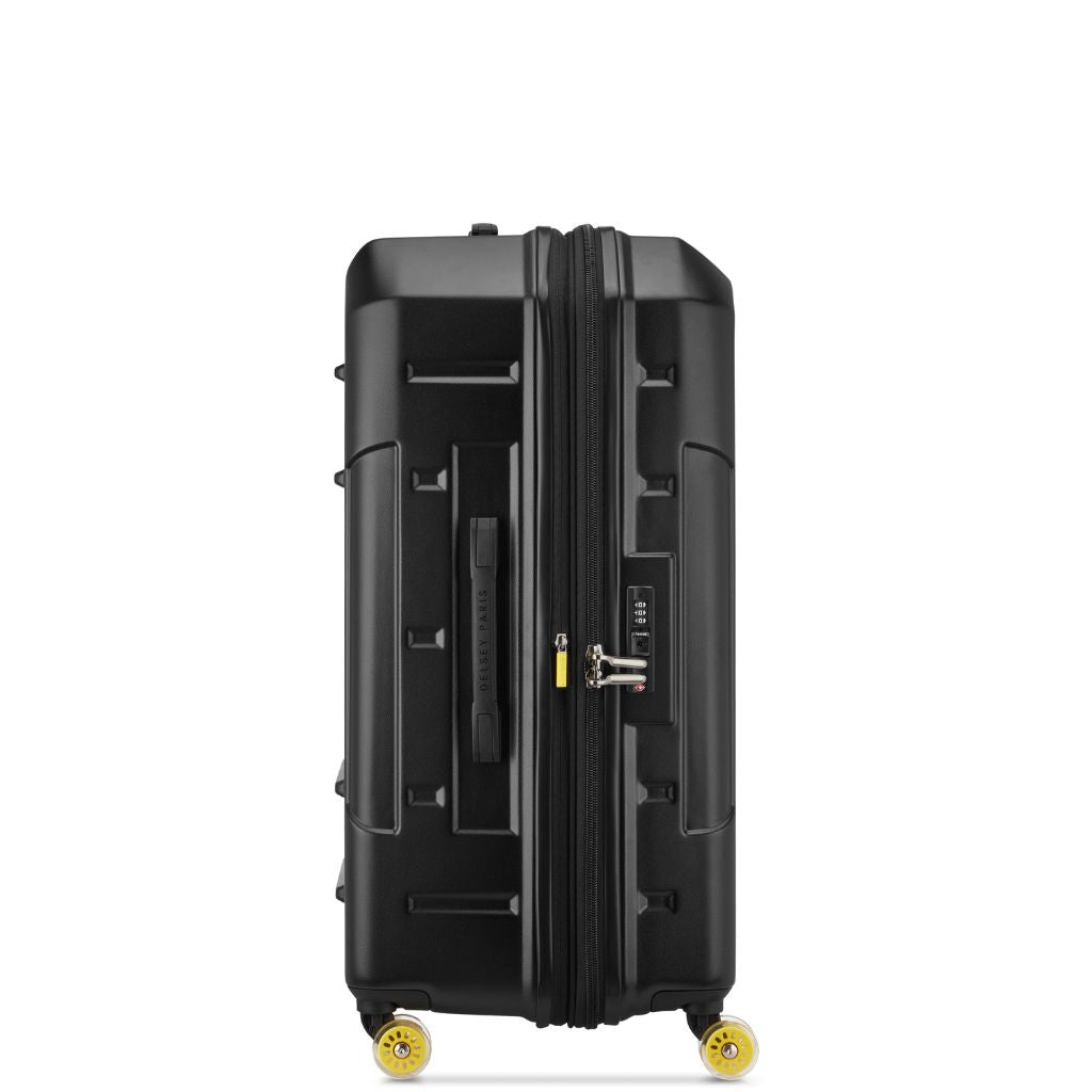 Delsey Rempart 2.0 80cm Large Luggage - Black - Love Luggage