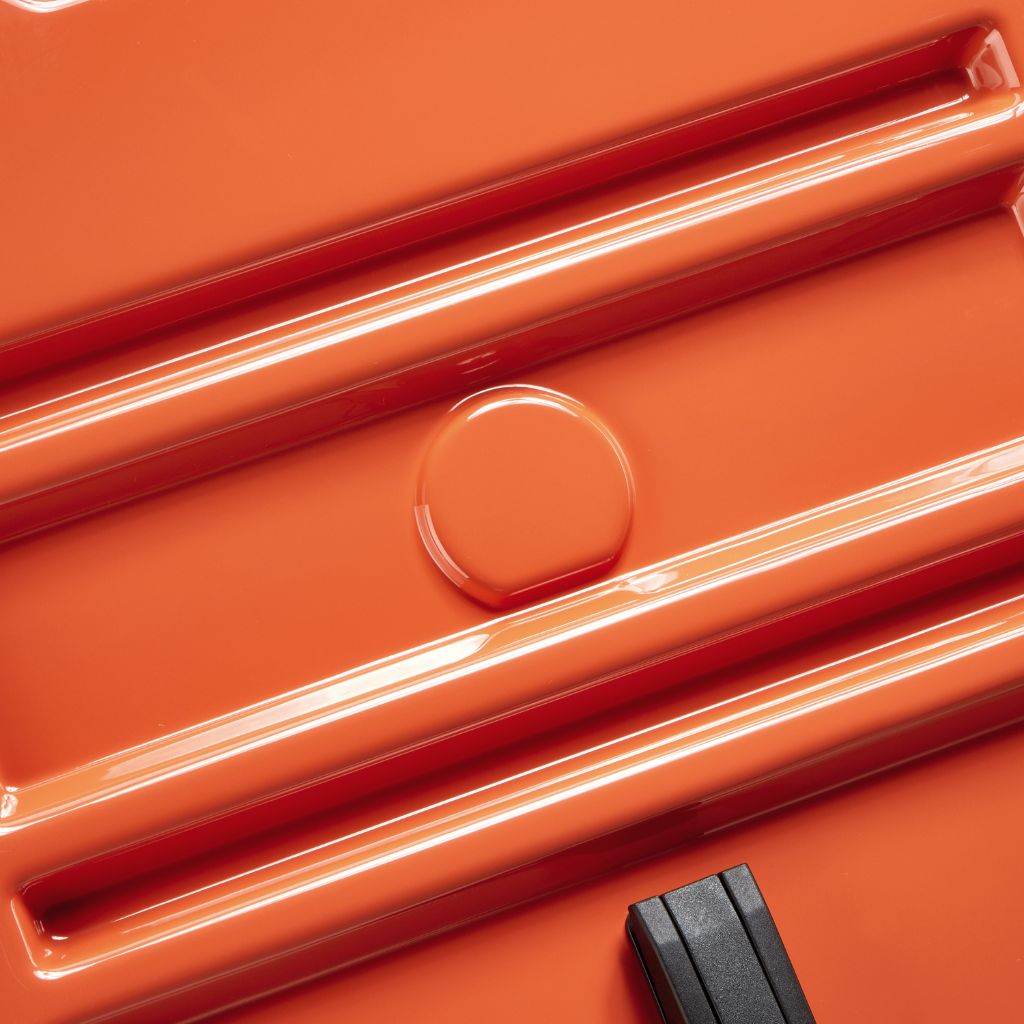 Delsey Rempart 2.0 80cm Large Luggage - Orange - Love Luggage