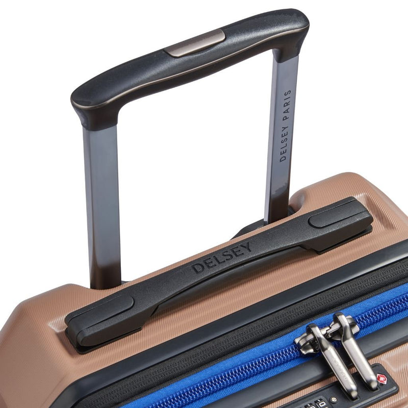 Delsey Rempart 55cm Carry On Luggage - Biege - Love Luggage