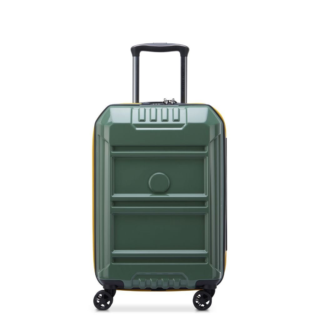 Delsey Rempart 55cm Carry On Luggage - Green - Love Luggage