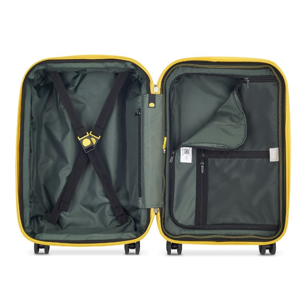 Delsey Rempart 55cm Carry On Luggage - Green - Love Luggage