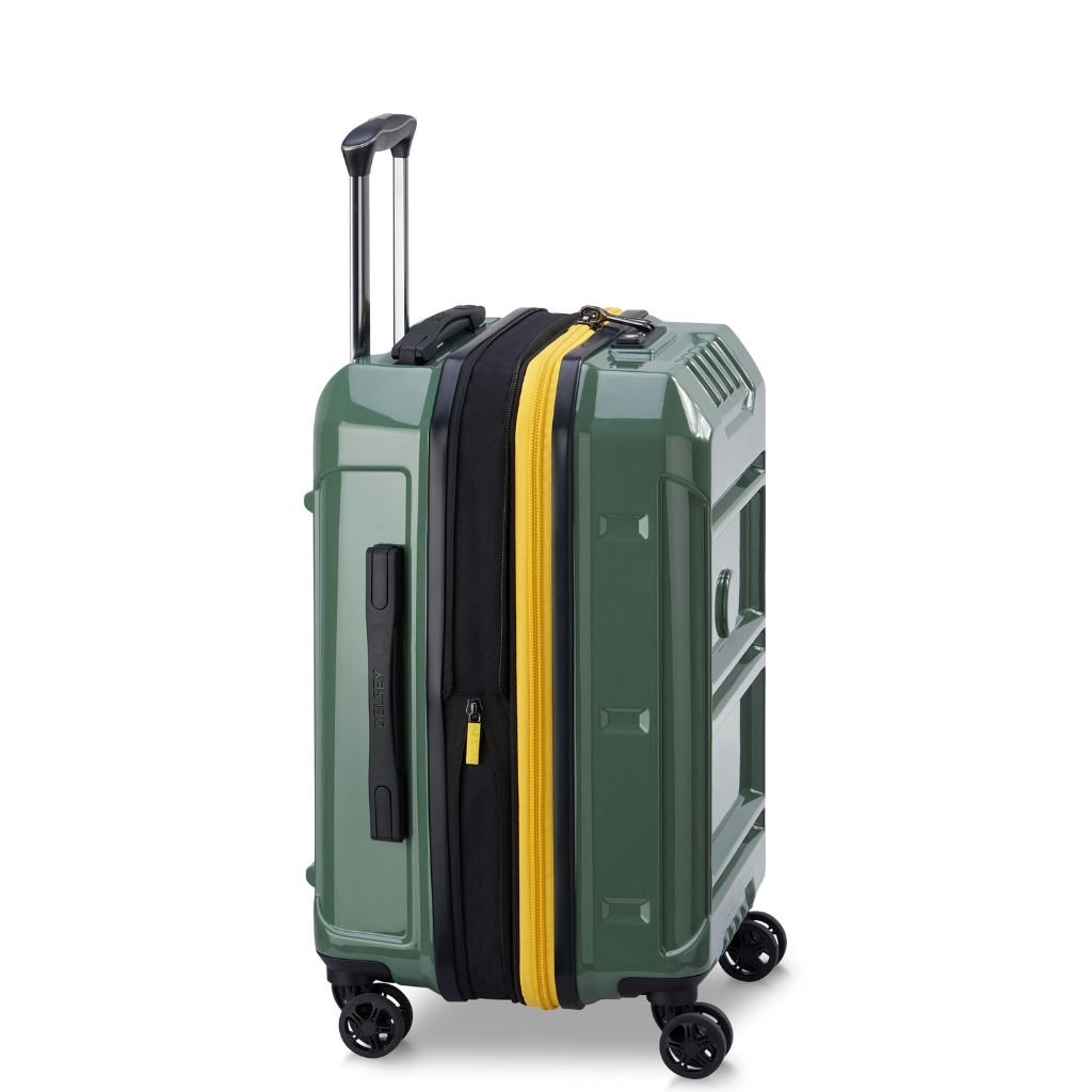 Delsey Rempart 55cm Carry On Luggage - Green - Love Luggage