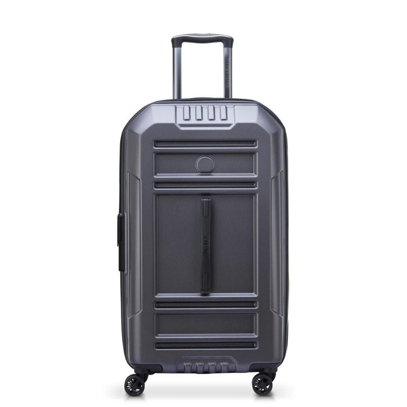 Delsey Rempart 73cm Exp Large Trunk - Anthracite - Love Luggage